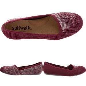 Softwalk Sicily slip on knit flats